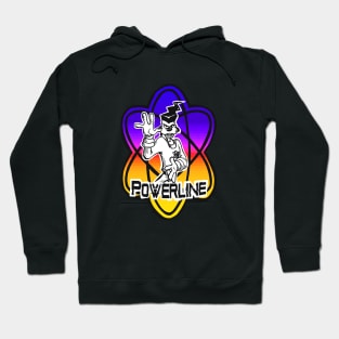 Powerline - Fan Art 90s Kid Illustration Hoodie